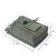 Outdoor multi-functional walkie-talkie bag, Molle tactical walkie-talkie bag, military enthusiast outdoor sports camouflage accessory bag