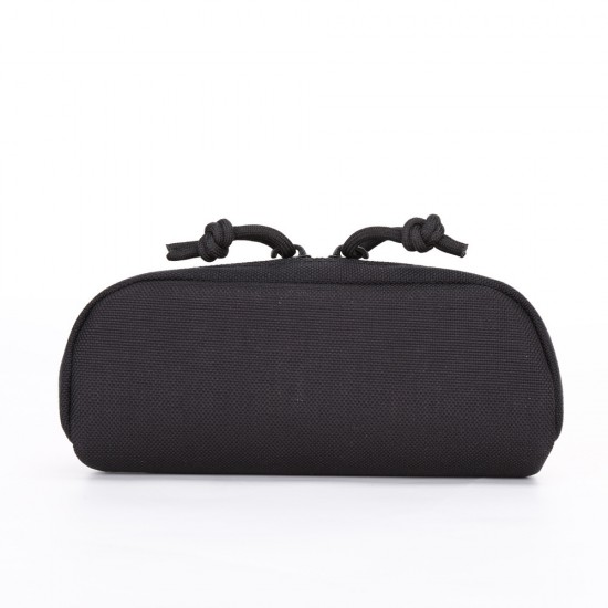 Tactical nylon hard shell eyeglass case with MOLLE system, protection case, accessory bag, sunglasses bag, factory direct sale
