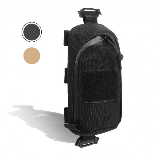 Outdoor climbing shoulder strap bag portable wilderness hiking storage bag mobile phone bag tactical enthusiast accessory bag