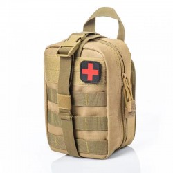 Tactical medical bag accessory bag accessory bag tactical waist bag multi-functional bag outdoor rescue MOLLE life-saving bag