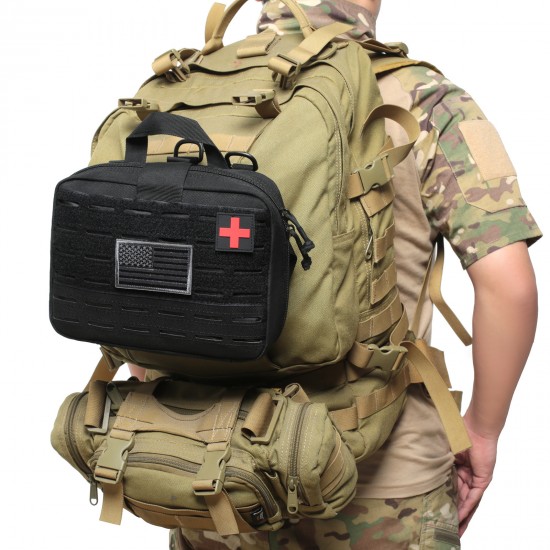 Cross-border tactical first aid kit, travel survival tool set, survival emergency kit, EDC camping equipment first aid kit