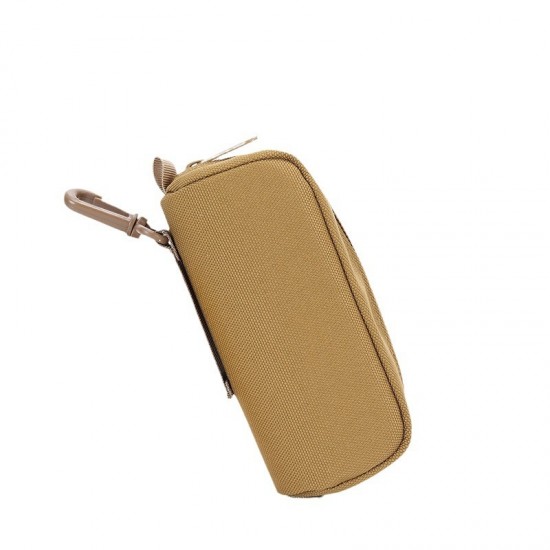 Tactical outdoor portable glasses case, sports glasses case, nylon hardshell glasses case, Molle system sunglasses