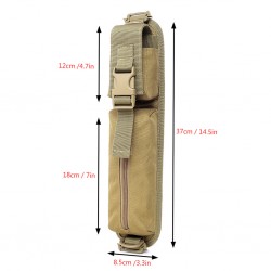 Outdoor sports multi-functional backpack accessory hanging bag military enthusiast tactical MOLLE backpack shoulder strap bag tool waist bag