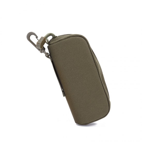 Tactical outdoor portable glasses case, sports glasses case, nylon hardshell glasses case, Molle system sunglasses