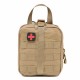 New outdoor tactical medical kit, pendant medical bag, outdoor travel first aid kit Mountaineering and rock climbing survival kits