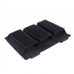 Tactical small triple magazine, 9mm pistol magazine, military enthusiast multi-functional accessory storage bag, popular downstream products