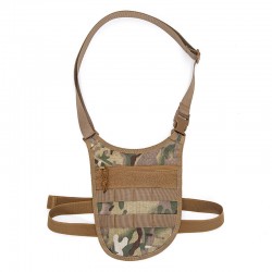 Outdoor underarm bag, multi-purpose camping bag, tactical underarm invisible bag, military enthusiast outdoor camouflage equipment