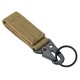 Outdoor multi-functional key clip, Molle webbing clip, multi-purpose belt and tool key clip