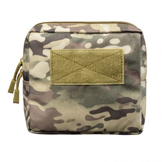 Tactical EDC toolkit bag MOLLE miscellaneous storage bag accessory bag outdoor sports multi-functional camouflage waist bag