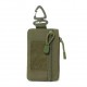 Outdoor tactical wallet EDC small tool organizing storage waist bag card sleeve identification bag hand-held bag wallet nylon