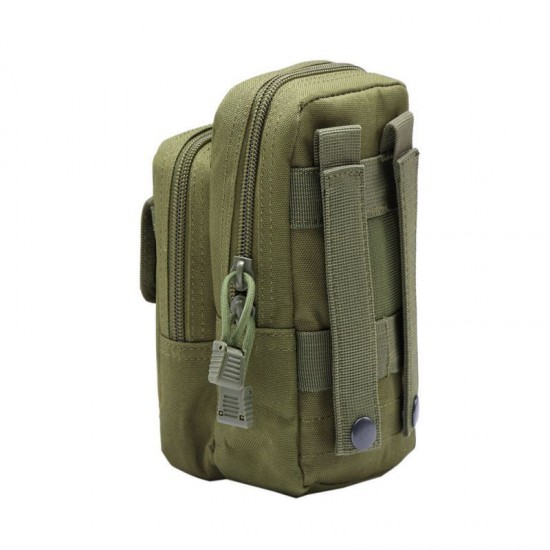 Outdoor tactical waist bag, military enthusiast sports tactical belt, belt coin purse, 5.6-inch phone bag