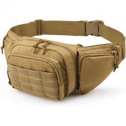 New multi-functional tactical waist bag, outdoor cycling storage bag, portable invisible waist gun bag accessory bag