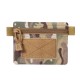 Outdoor military enthusiast pocket money storage bag 1000D zipper bag coin card bag card sleeve identification bag tactical handbag