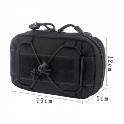 Outdoor sports military enthusiast bag multi-functional EDC accessory bag medical first aid bag hanging bag polyester complete set