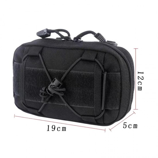 Outdoor sports military enthusiast bag multi-functional EDC accessory bag medical first aid bag hanging bag polyester complete set