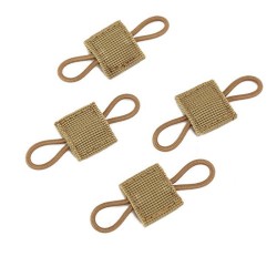 PTT antenna binding buckle, walkie-talkie headset mounting buckle, outdoor tactical Molle system backpack vest accessory