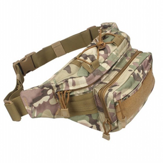 Multifunctional crossbody storage waist bag for outdoor running, portable tactical backpack for cycling, factory direct sales