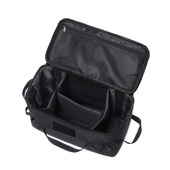 Outdoor camping picnic utensils storage bag handbag multi-functional folding portable tool storage bag Oxford cloth