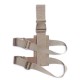 Tactical multifunctional leg holster, Molle system leg bag, outdoor sports legging waist bag, cross-border nylon magazine pouch