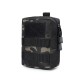 MOLLE tactical bag tactical enthusiast accessory bag EDC outdoor toolkit bag first aid bag emergency bag camouflage tactical waist bag