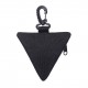 Outdoor triangular waist bag, tactical coin purse, military enthusiast tactical buckle key pouch, portable EDC tool storage bag