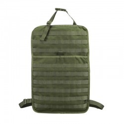 Multi-functional tactical car seat cushion, Molle storage bag, rear seat organizer, car storage bag