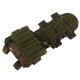 Tactical helmet battery storage bag, outdoor training MK2 helmet accessory bag, multi-functional helmet storage bag