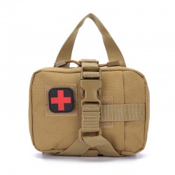 Outdoor tactical medical kit, multifunctional portable vehicle medical sundry bag, EDC tool storage bag, accessory bag