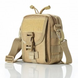 New tactical waist bag, outdoor portable hip-hop casual small shoulder bag, storage bag, coin and key holder, factory direct