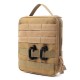 Outdoor tactical handbag, MOLLE accessory bag, nylon waterproof first aid survival bag, storage medical waist bag