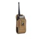 New outdoor tactical walkie-talkie MOLLE accessory bag tactical enthusiast camouflage accessory bag multi-functional walkie-talkie bag