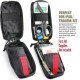 Portable first aid bag, nylon tactical MOLLE outdoor medical bag, storage accessory waist bag, military enthusiast tactical bag