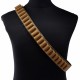 Outdoor sports 27-hole shotgun belt, tactical 12G ammunition belt, CS field hunting and shooting shotgun storage belt
