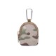 Tactical enthusiast outdoor sports portable pet snack bag round-shaped wear-resistant MOLLE small wallet round part