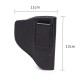 Lightweight and durable cowhide concealed gun bag for military enthusiasts, soft revolver leather waist holster, inside waist tactical holster