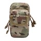 Outdoor tactical waist bag, military enthusiast sports tactical belt, belt coin purse, 5.6-inch phone bag