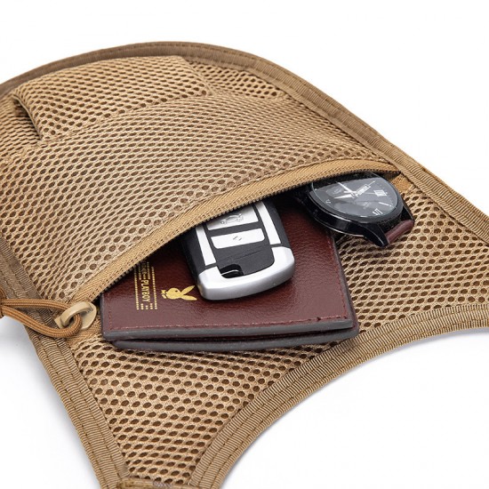 Outdoor underarm bag, multi-purpose camping bag, tactical underarm invisible bag, military enthusiast outdoor camouflage equipment