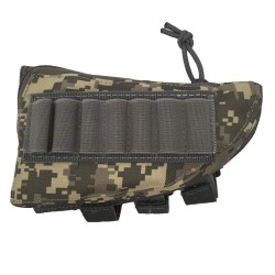 Outdoor multifunctional tactical cheek support pouch, hunting and shooting CS12G shotgun pouch, rifle buttstock accessory pouch