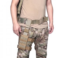 Tactical multifunctional leg holster, Molle system leg bag, outdoor sports legging waist bag, cross-border nylon magazine pouch
