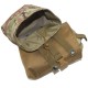 Tactical folding recyclable bag, miscellaneous storage bag, MOLLE accessory hanging bag outdoor sports multi-functional small waist bag