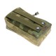 Outdoor small zipper bag military enthusiast miscellaneous bag MOLLE system accessory bag duty bag tactical waist bag hanging bag