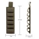 Outdoor 6-hole shotgun patch accessory, multi-function tactical Velcro, bulk tool Velcro, bullet bag