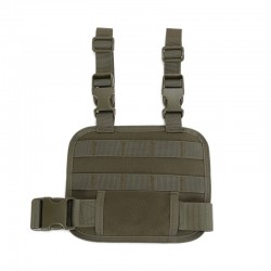 Outdoor tactical modular leg hanger, CS military enthusiast portable magazine pouch, Molle leg hanger holster, gaiter bag