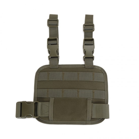 Outdoor tactical modular leg hanger, CS military enthusiast portable magazine pouch, Molle leg hanger holster, gaiter bag