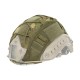 Outdoor tactical FAST helmet cover with camouflage fabric, elastic cord, CS Russian tactical helmet cover equipment