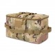 Outdoor camping picnic utensils storage bag handbag multi-functional folding portable tool storage bag Oxford cloth