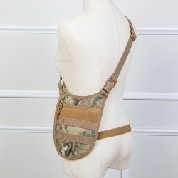Outdoor underarm bag, multi-purpose camping bag, tactical underarm invisible bag, military enthusiast outdoor camouflage equipment