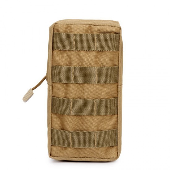 Outdoor small zipper bag military enthusiast miscellaneous bag MOLLE system accessory bag duty bag tactical waist bag hanging bag