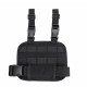 Outdoor tactical modular leg hanger, CS military enthusiast portable magazine pouch, Molle leg hanger holster, gaiter bag