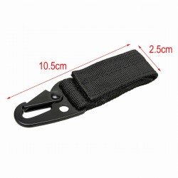 Outdoor multi-functional key clip, Molle webbing clip, multi-purpose belt and tool key clip